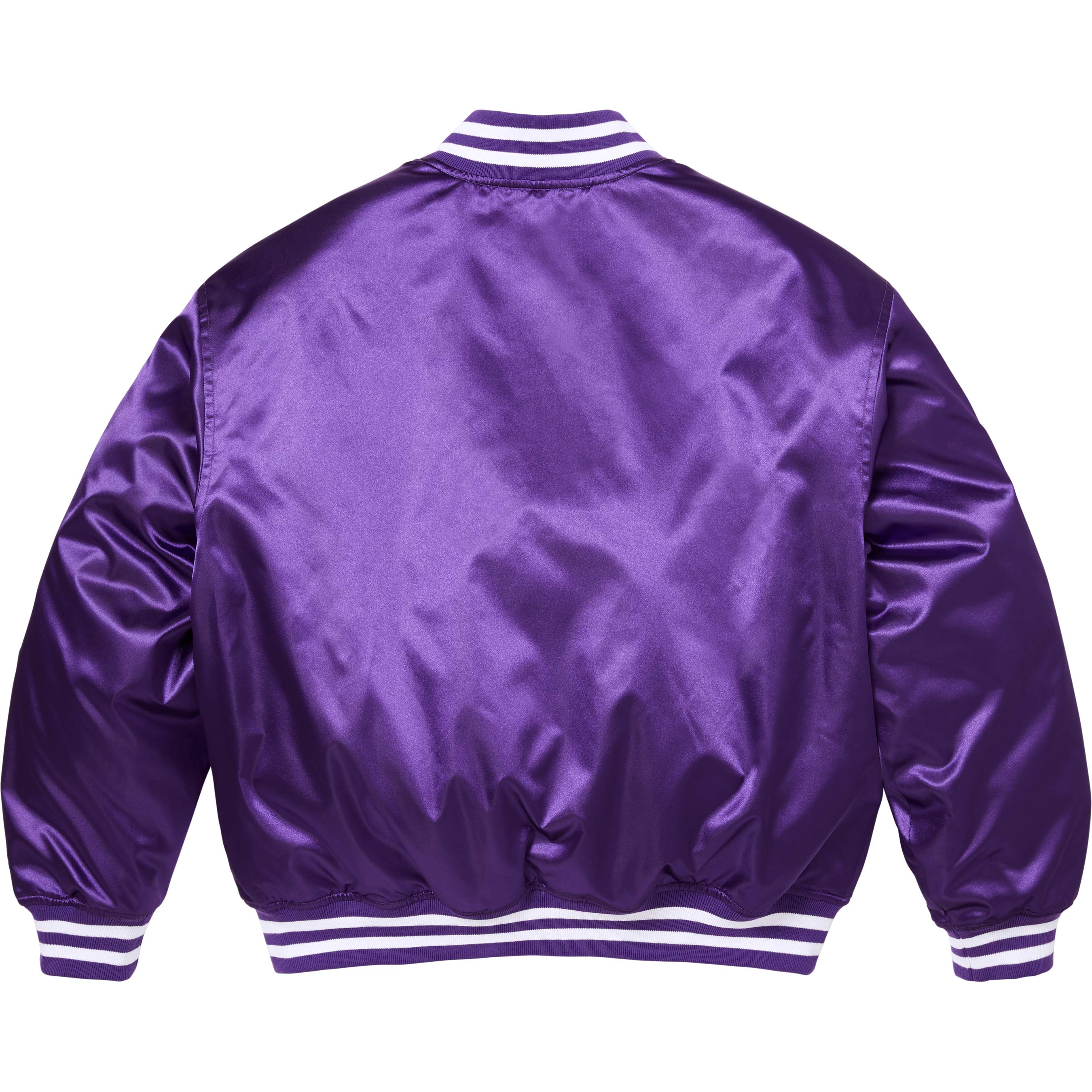 Supreme®/Champion® Satin Varsity Jacket view 21